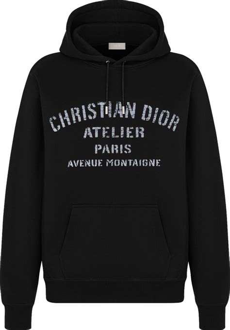 christian dior black hoodie.